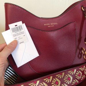 Henri Bendel W57th Crossbody w Hobo Guitar Strap
